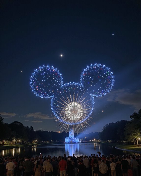 800 drones magical spectacle