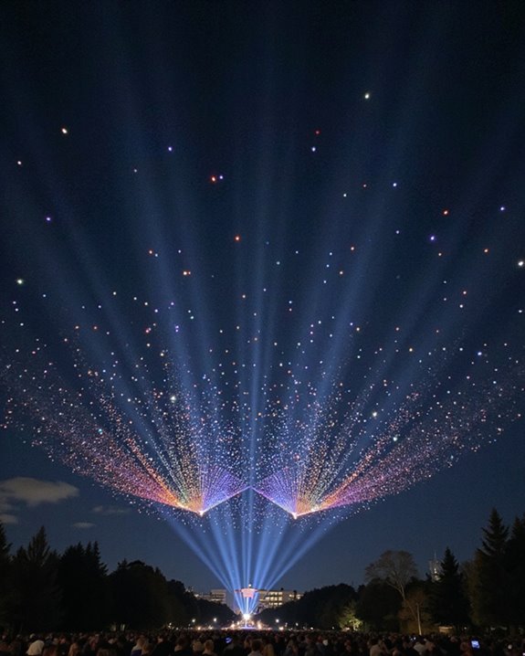 ai guided drone spectacles