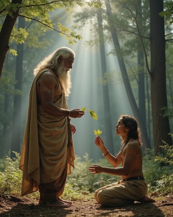 ancient indian guru dakshina