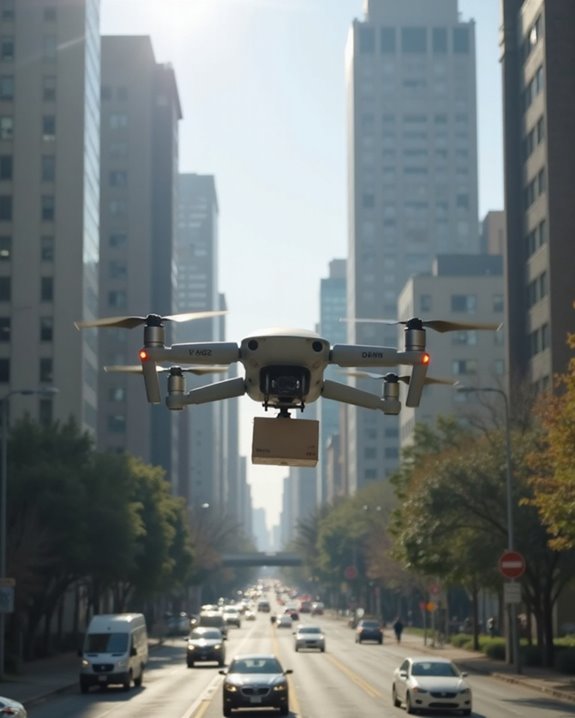 autonomous drones optimize logistics