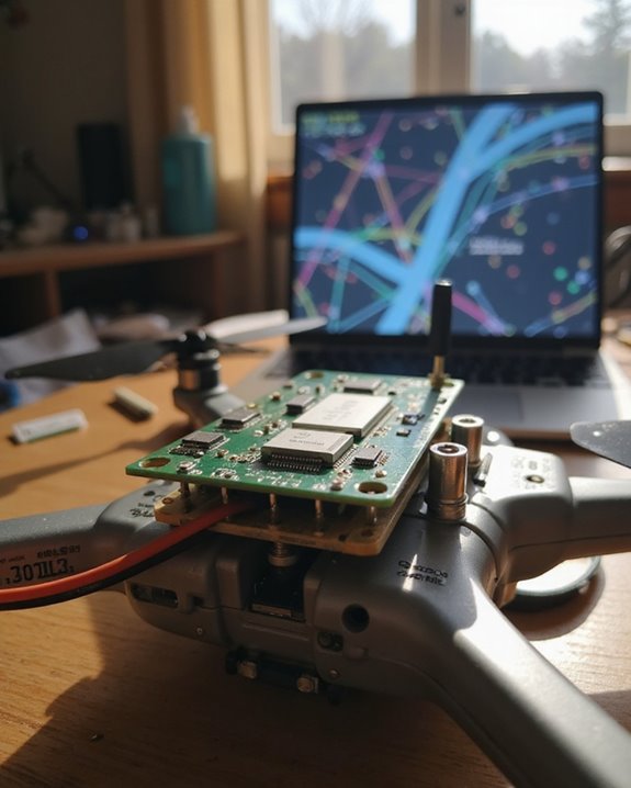 bi directional drone data transmission