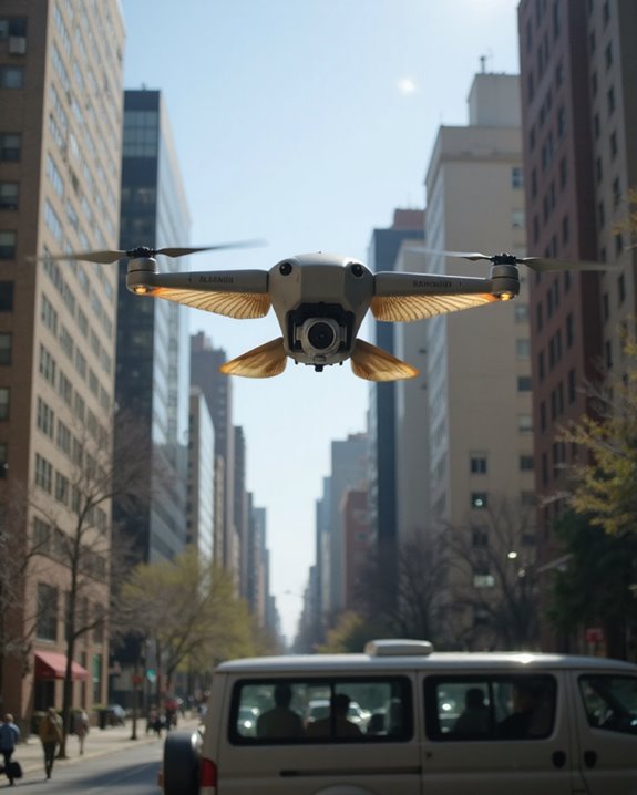 bird like drones for surveillance