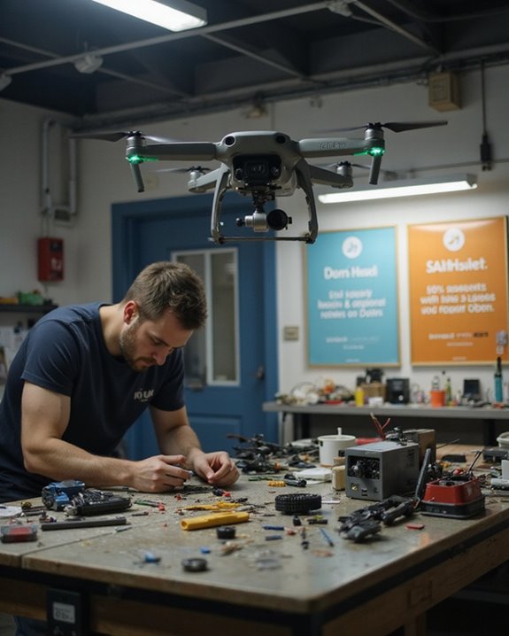 budget drone repair alternatives