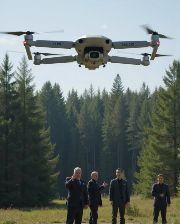 canada caught with drone