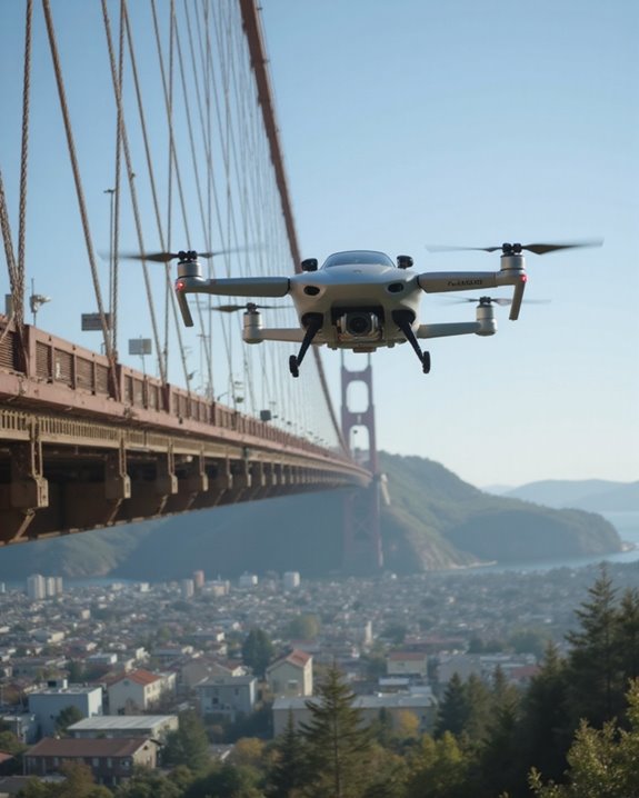 car sized drones inspect infrastructure