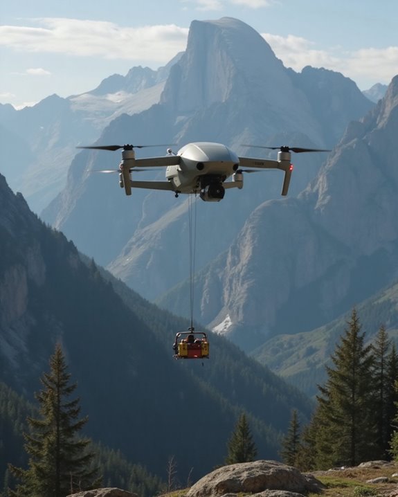 car sized drones rescues