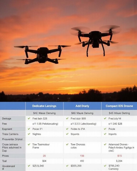 drone budget value tradeoffs