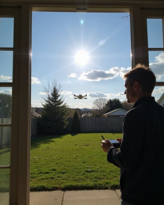 drone control from inside