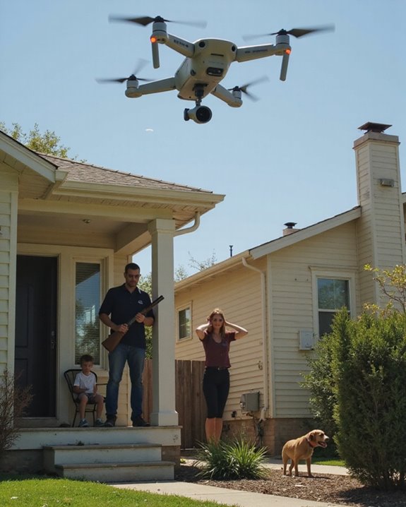 drone noise nuisance eavesdropping
