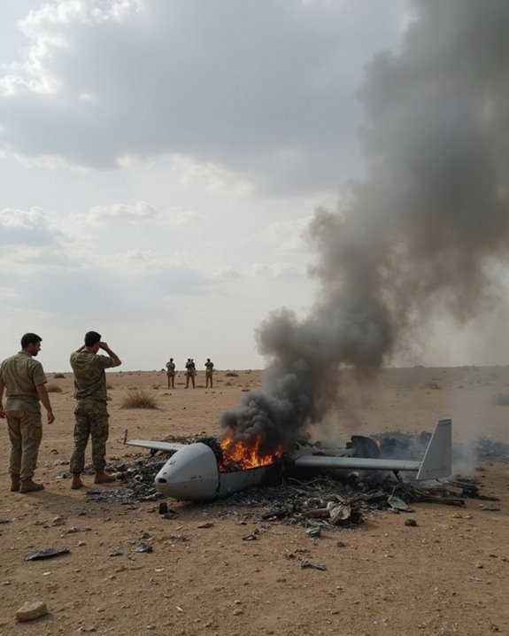 drone shootdowns escalate tensions