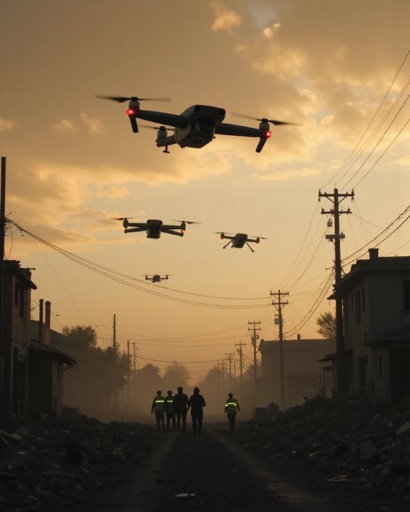 drones aid disaster response