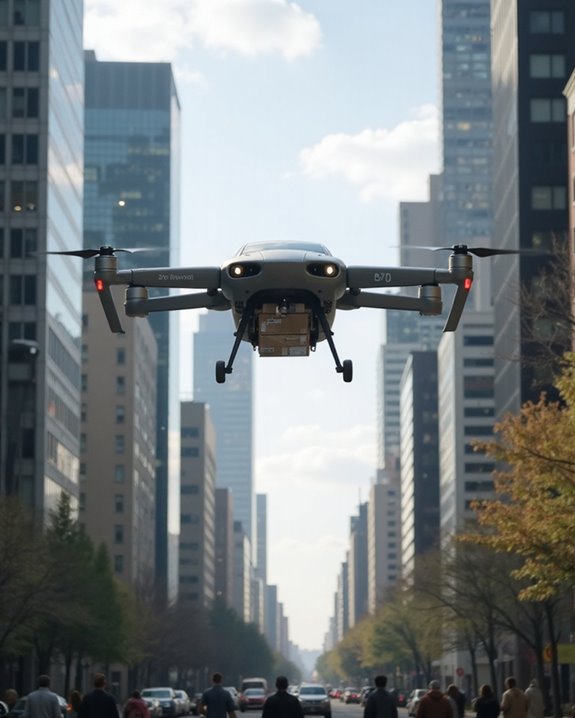 drones revolutionize urban logistics