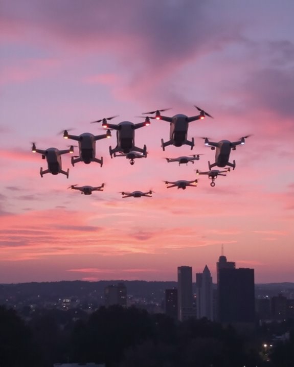 east coast drone surge