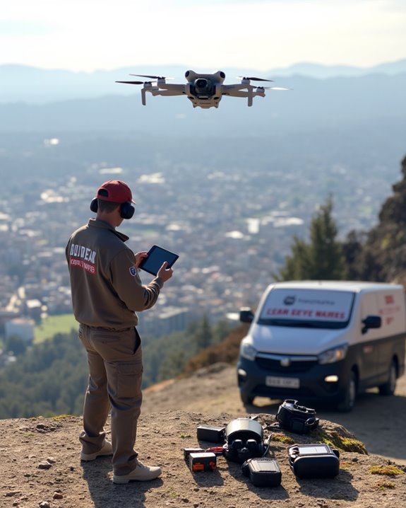 evaluate drone service factors