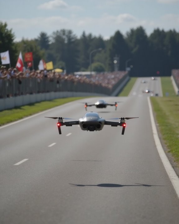 high speed racing drones