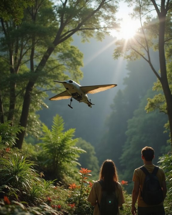 hummingbird drones monitor environments