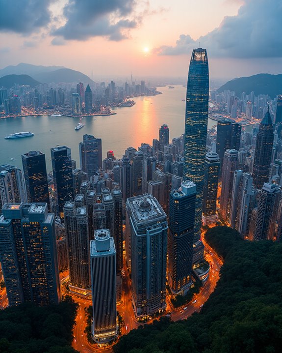 innovative urban drone photography