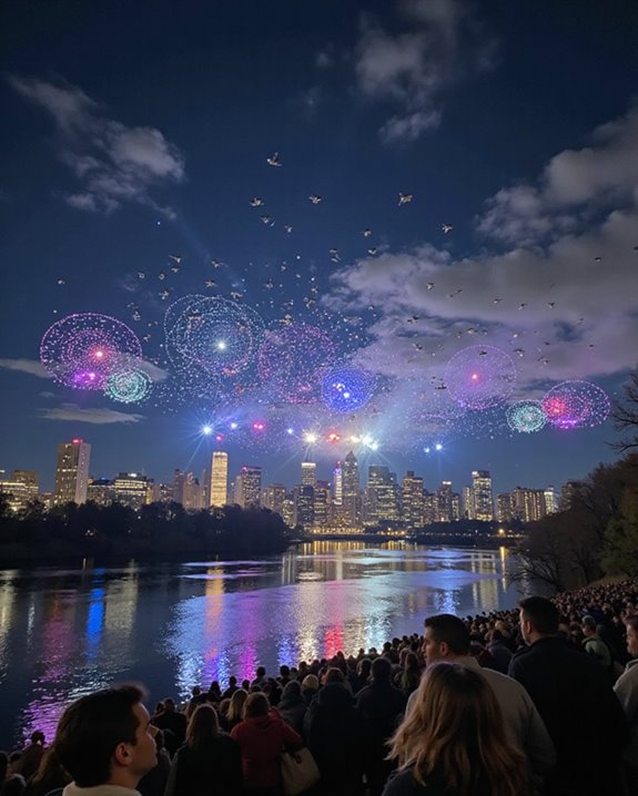 is vivid drone nightly