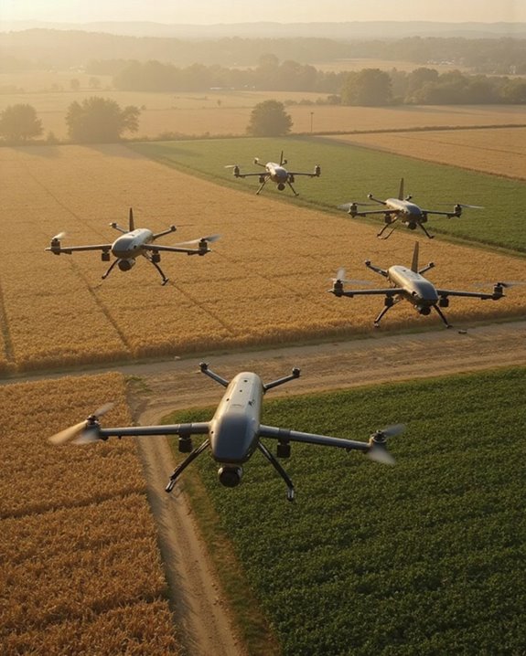 key agri drone features