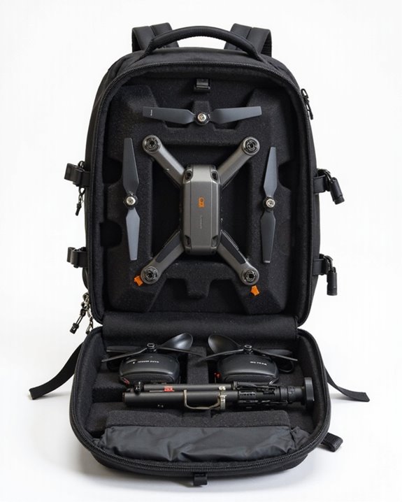 key drone backpack factors