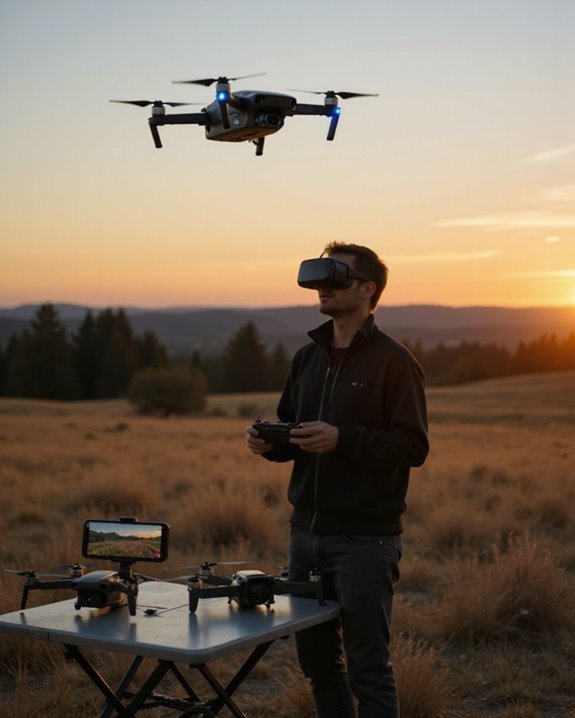 key vr drone factors
