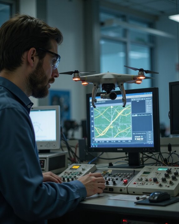 managing drone radio interference