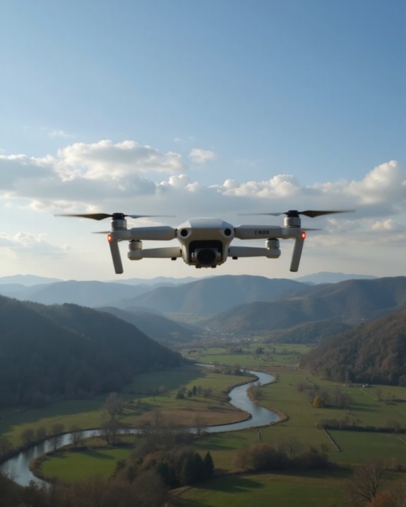 maximum drone flying distance