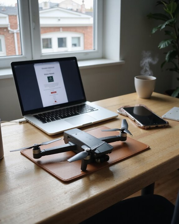 secure digital drone records