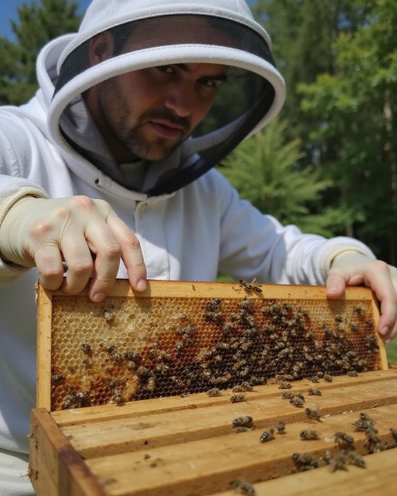 spot irregular brood patterns