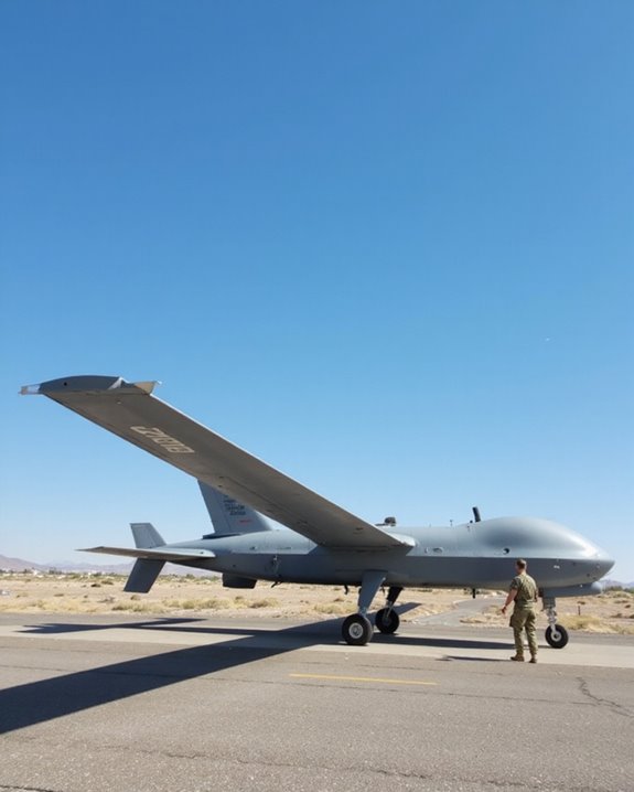 stealthy tailless reconnaissance drone