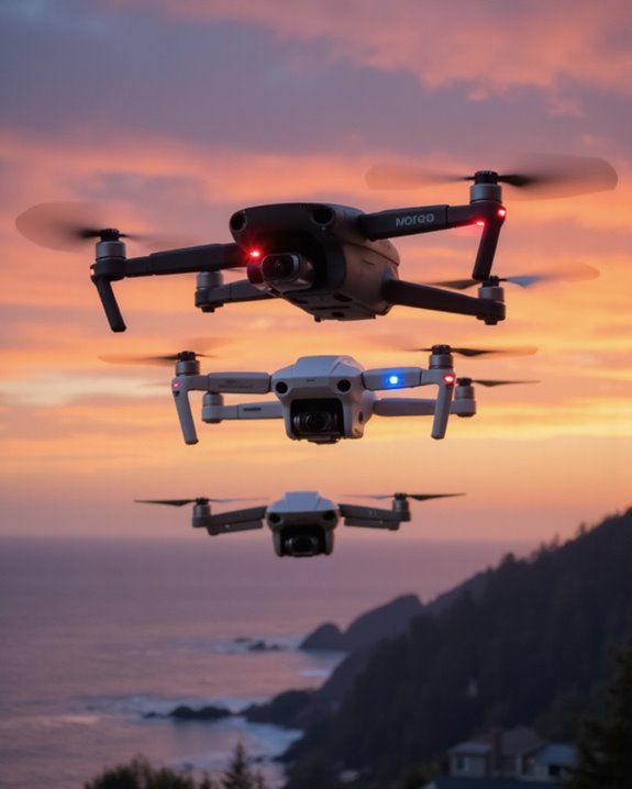 three best quadcopter drones