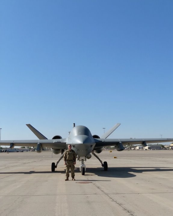 understanding military drone size
