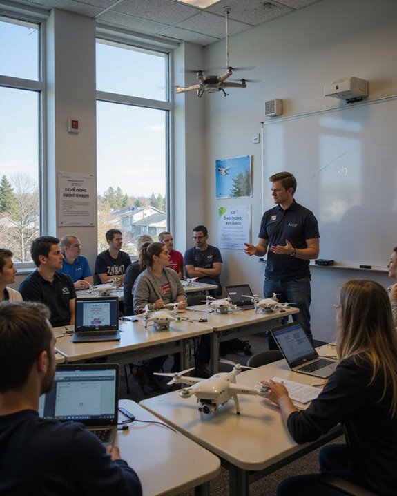 virtual interactive drone training