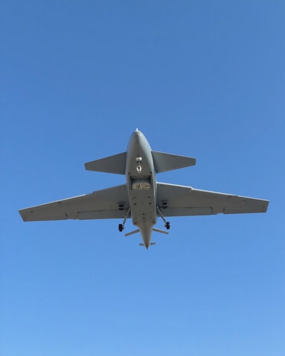 visible drone control components