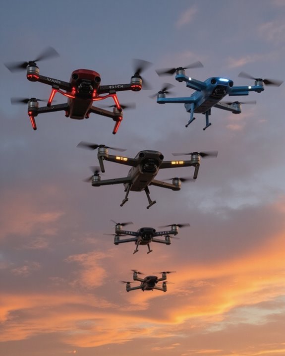 world s five fastest drones